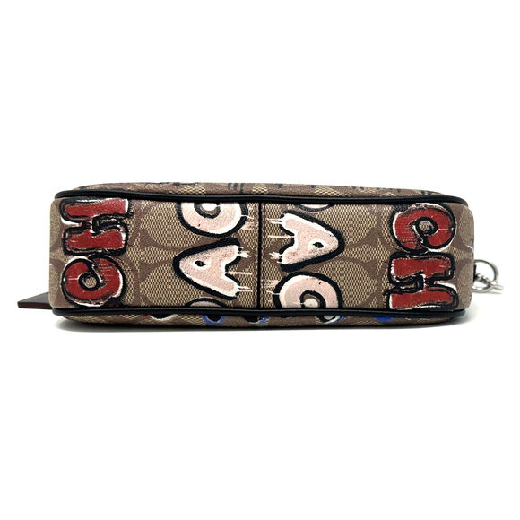 Coach X Mint + Serf Nolita 19 In Signature Canvas in Khaki Multi CM240 - Picture 6 of 8